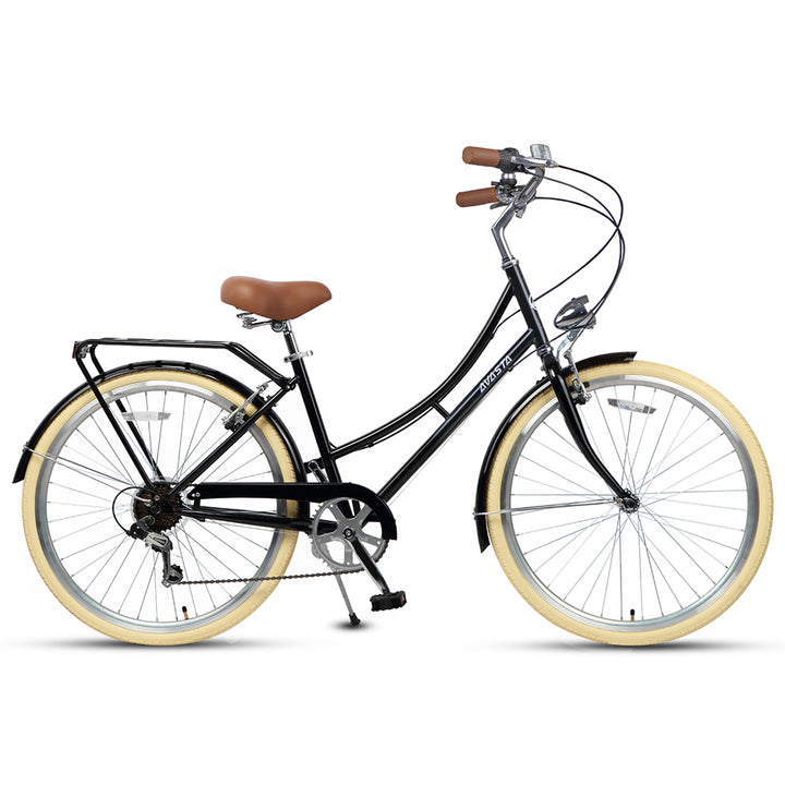 26" 6 Speed Hybrid Cruiser Bike-Astrid