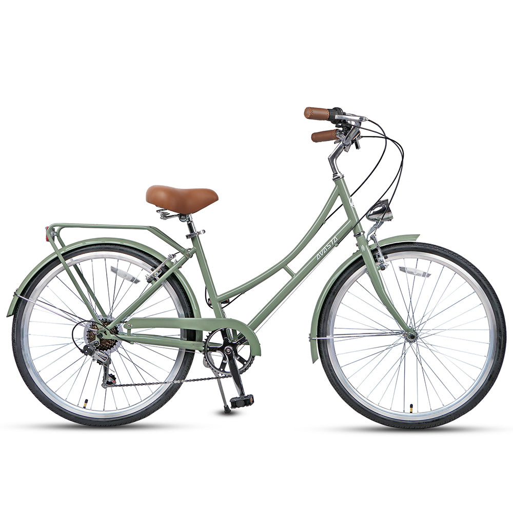 26" 6 Speed Hybrid Cruiser Bike-Astrid