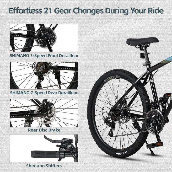Mountain Bike with Shimano Derailleur