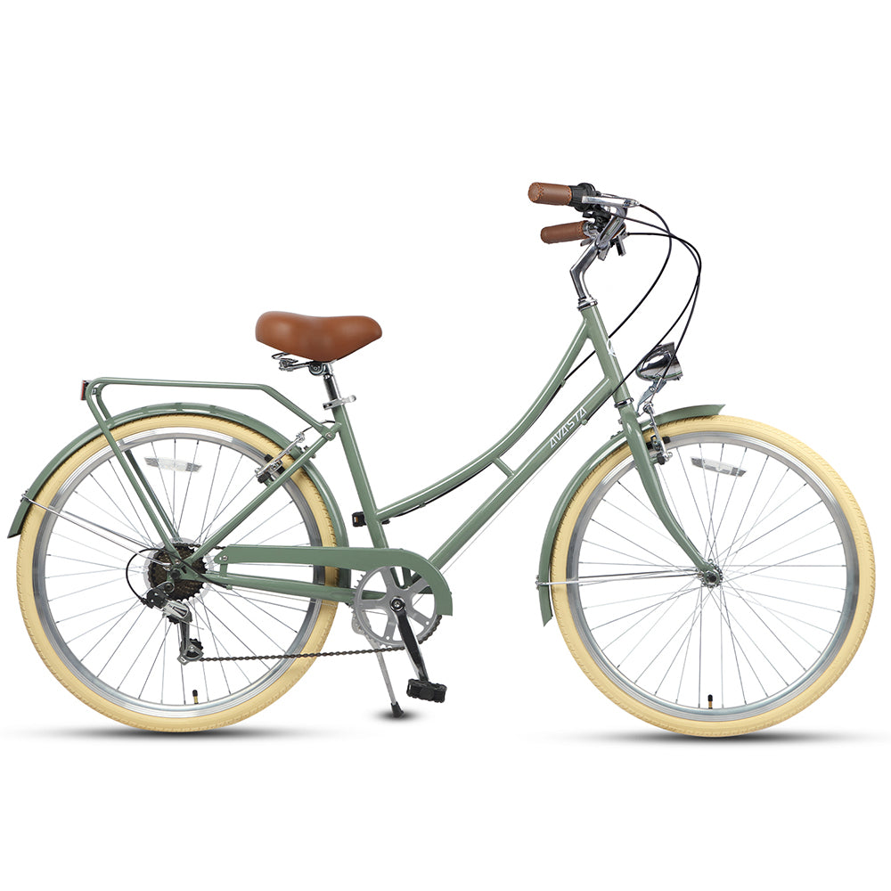 26" 6 Speed Hybrid Cruiser Bike-Astrid