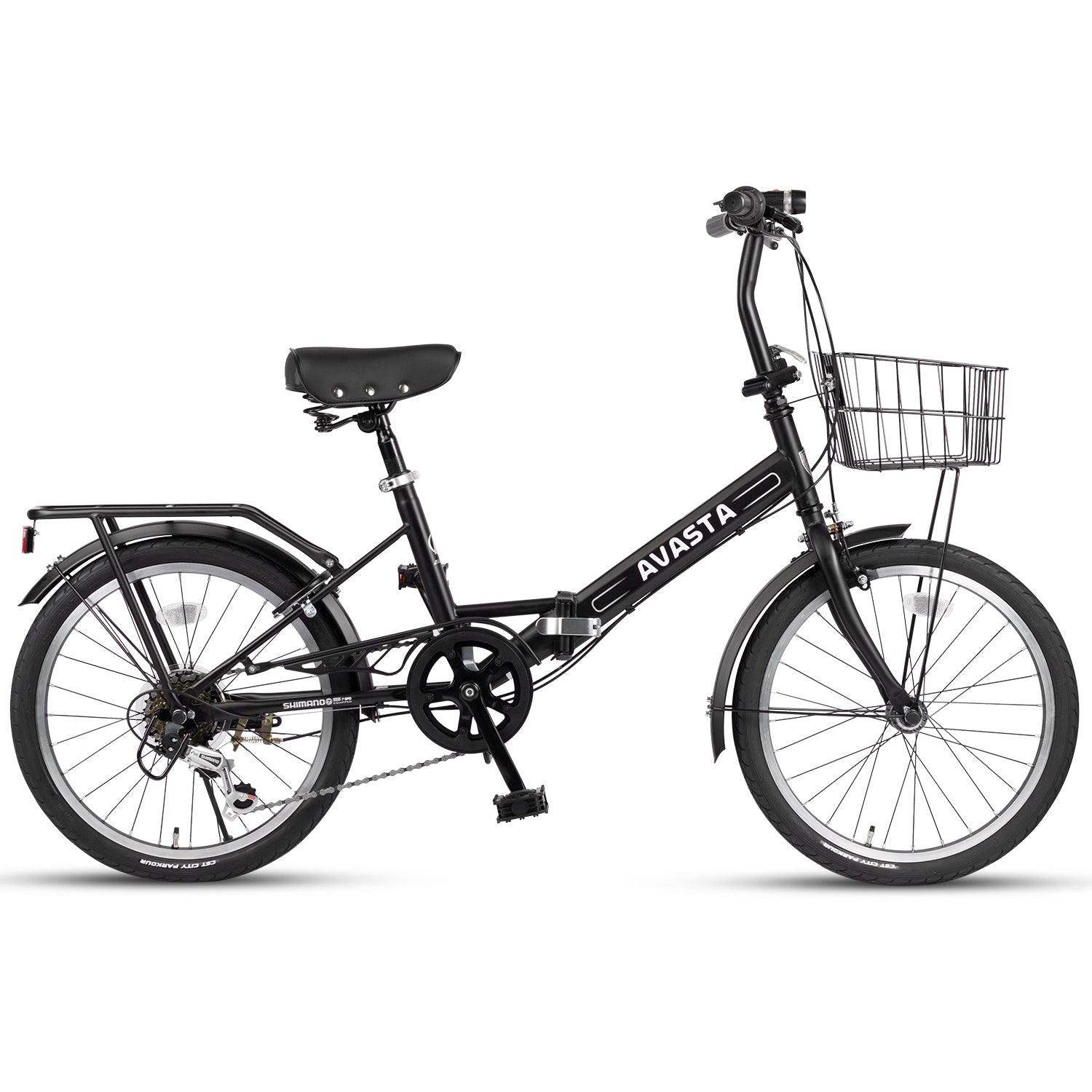 AVASTA Kids 7-Speed Folding Bike-Quartet – AVASTA BIKES