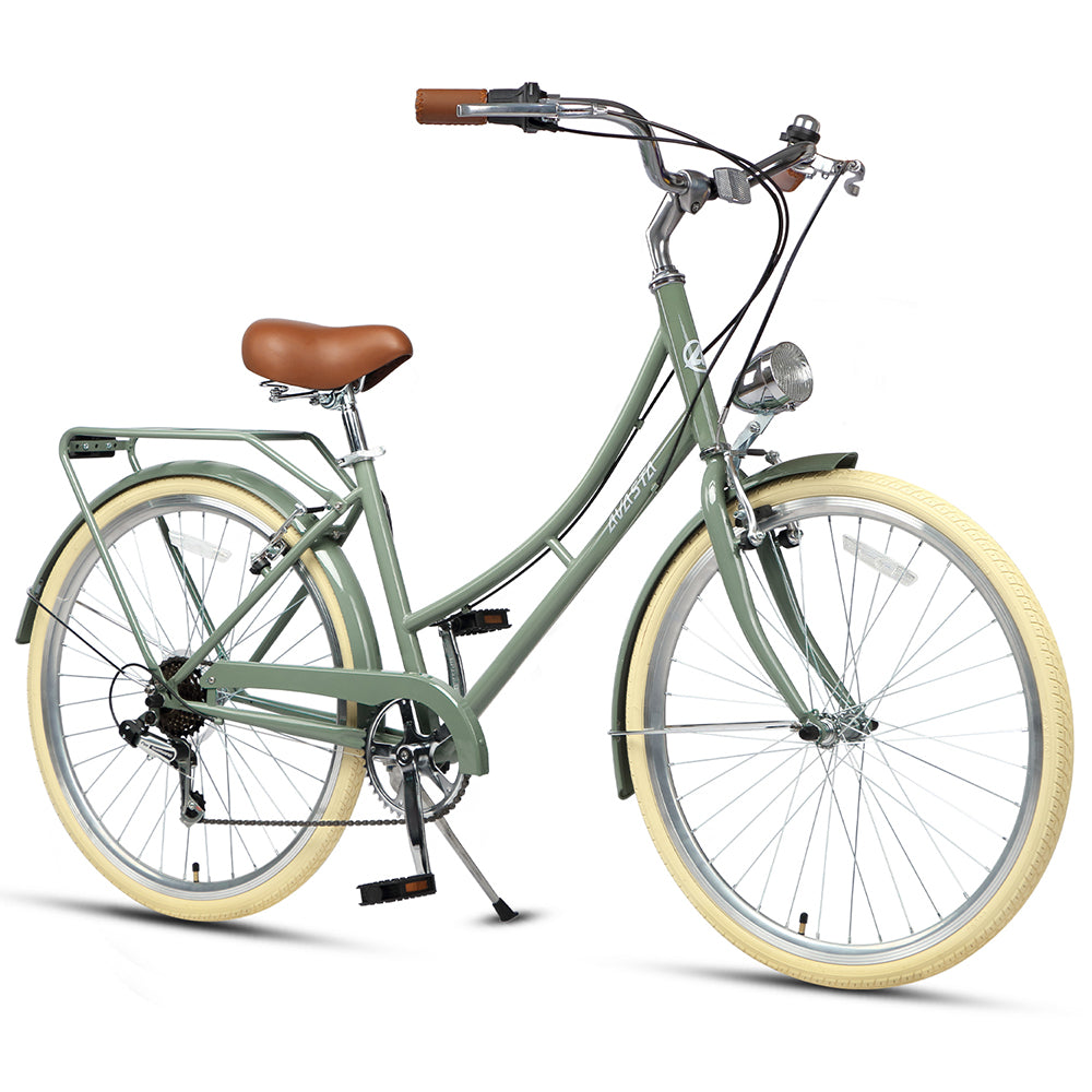26" 6 Speed Hybrid Cruiser Bike-Astrid