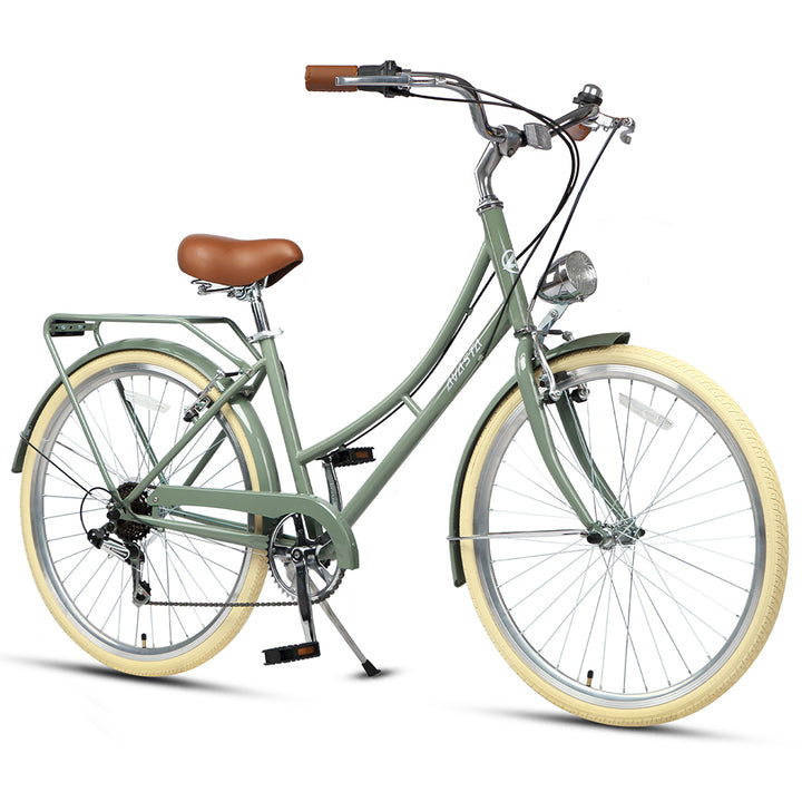 26" 6 Speed Hybrid Cruiser Bike-Astrid