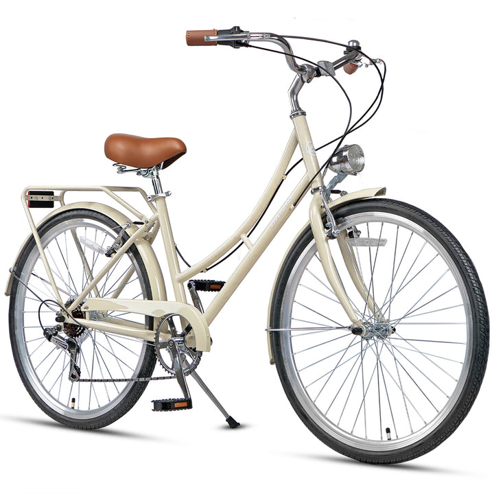 26" 6 Speed Hybrid Cruiser Bike-Astrid