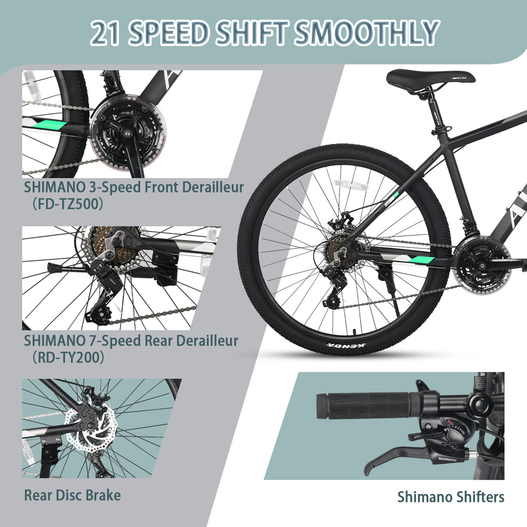 AVASTA 21-Speed Mountain Bike-AV300