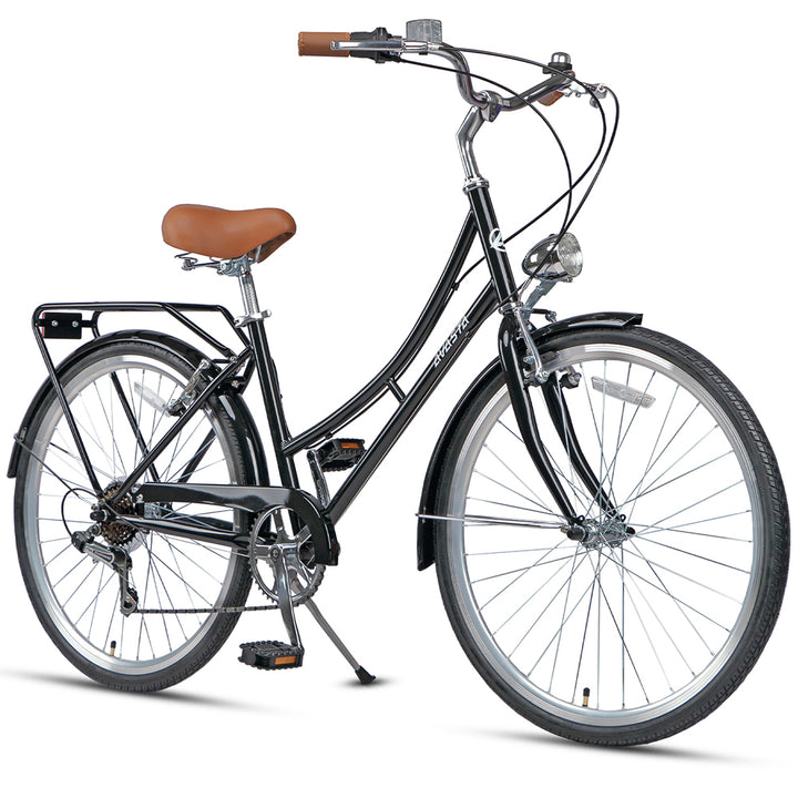 26" 6 Speed Hybrid Cruiser Bike-Astrid