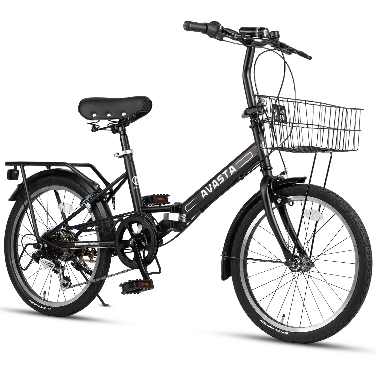 AVASTA Kids 7-Speed Folding Bike-Quartet – AVASTA BIKES
