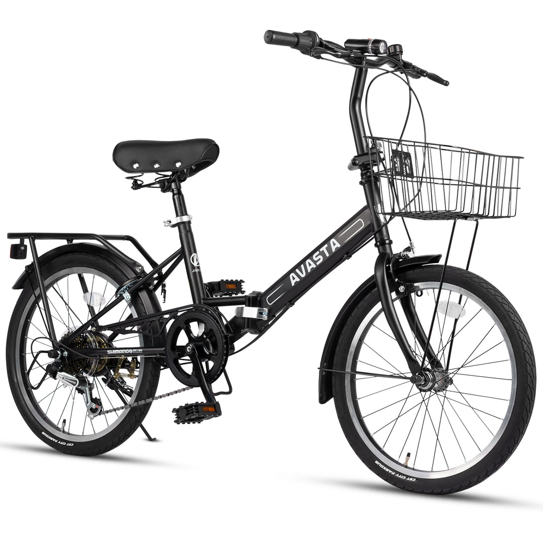 AVASTA Quartet 20"-24" Inch Folding Bike with 7-Speed
