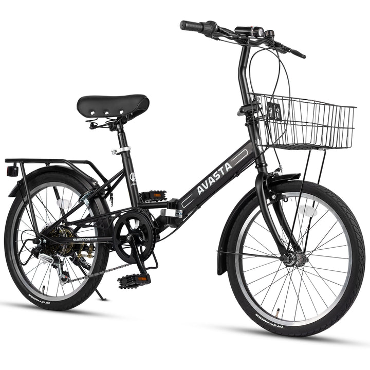AVASTA Quartet 20"-24" Inch Folding Bike with 7-Speed