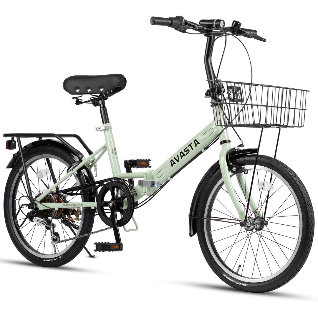 AVASTA Quartet 20"-24" Inch Folding Bike with 7-Speed