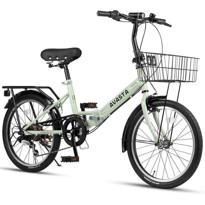 AVASTA Quartet 20"-24" Inch Folding Bike with 7-Speed