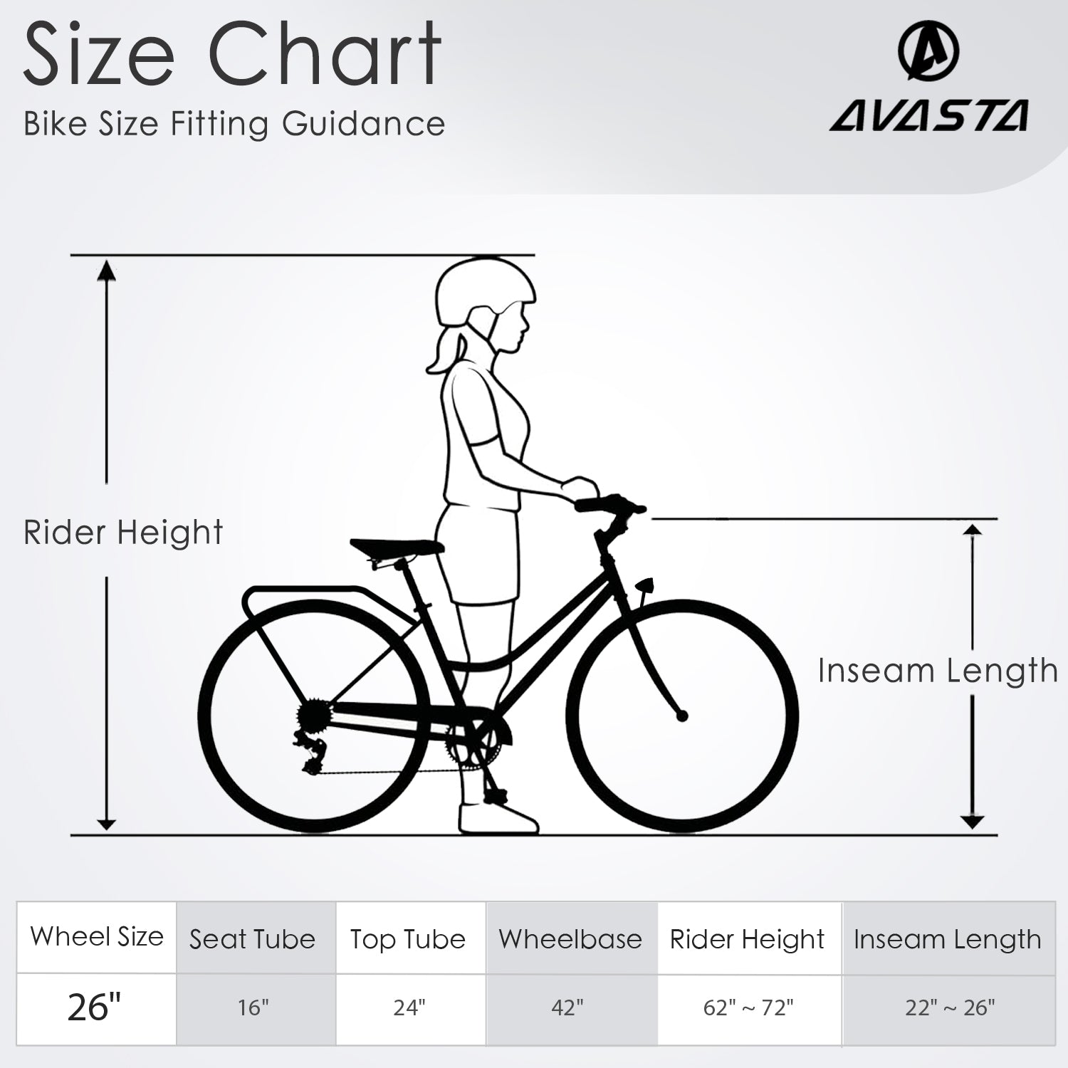 Women 6 Speed Hybrid Cruiser Bike-Astrid – AVASTA BIKES