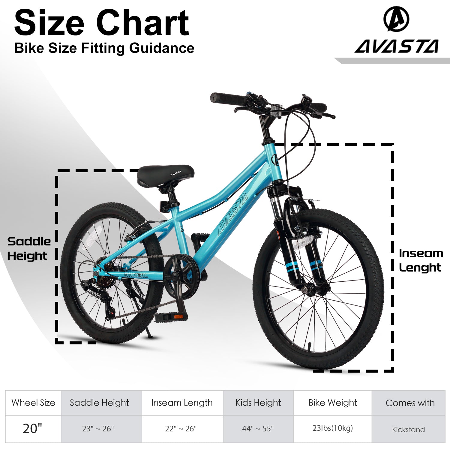 Kids Mountain Bike-Govet – AVASTA BIKES