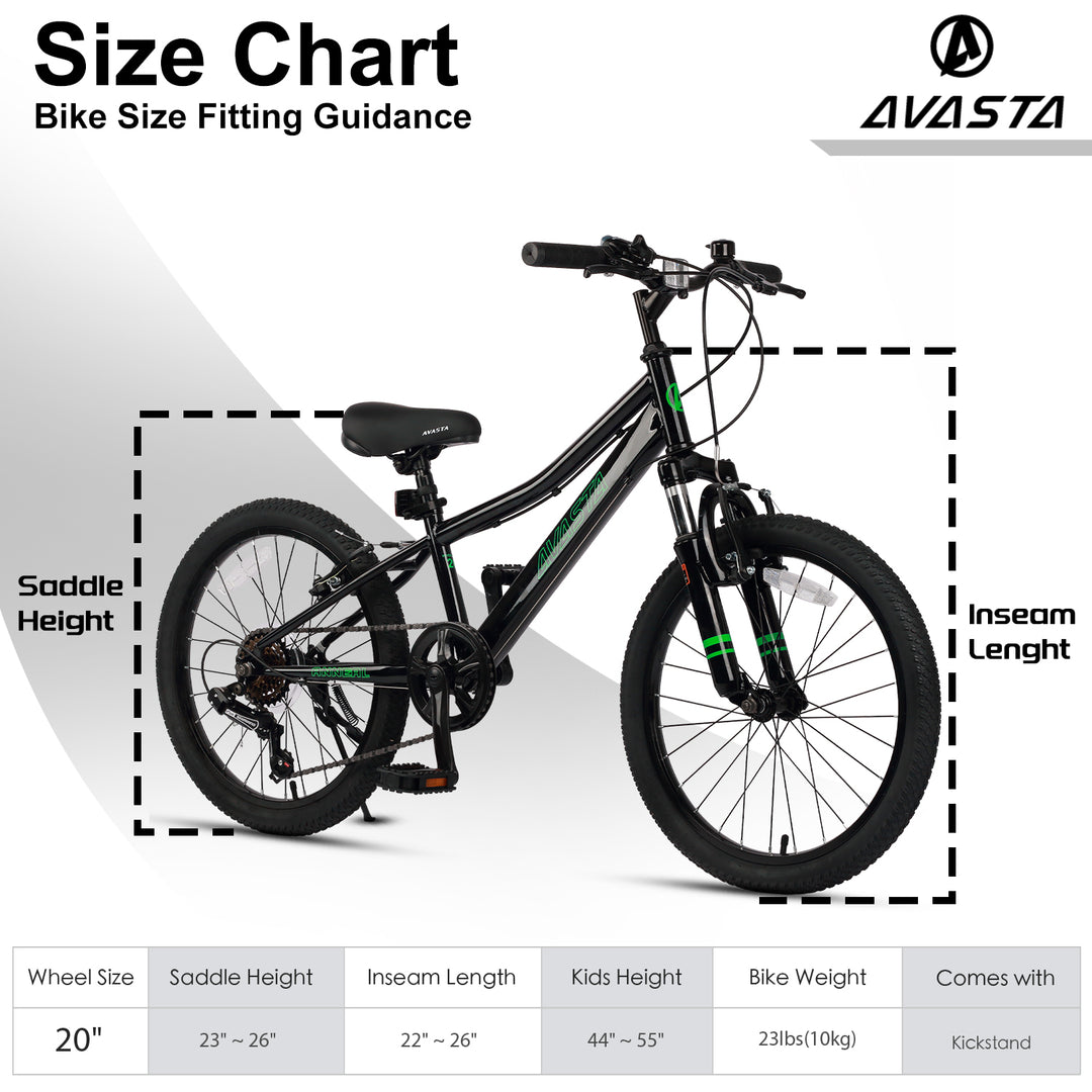 20'' Kids Mountain Bike-Govet