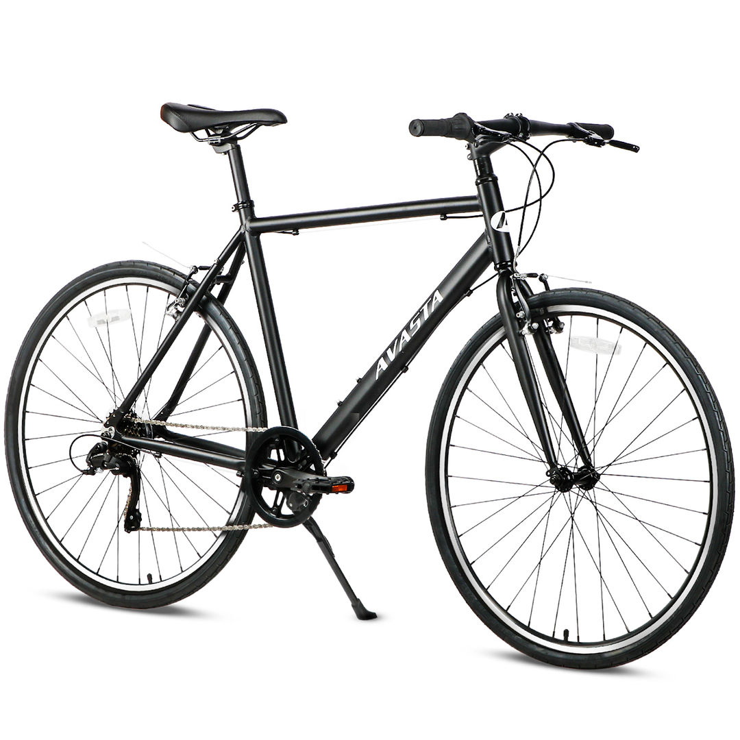 700C Hybrid Bike with 7 Speed for Men-Populus