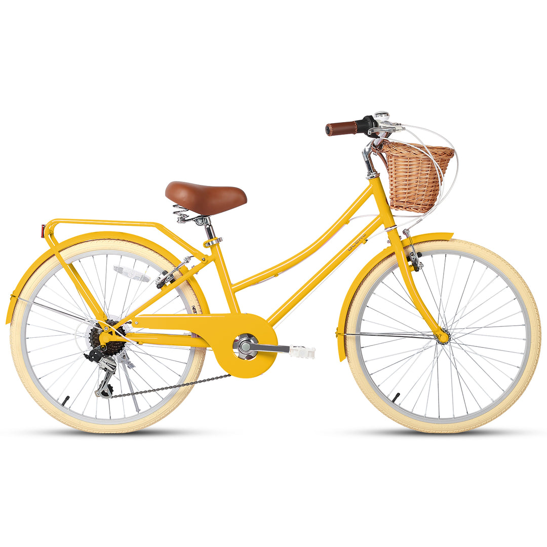 womens basket bicycle Hybrid Bike for Girls and Women-Missy – AVASTA BIKES