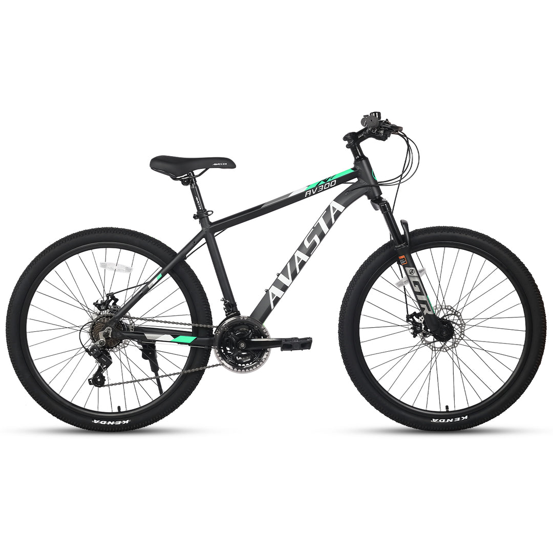 21-Speed Mountain Bike-AV300 Black