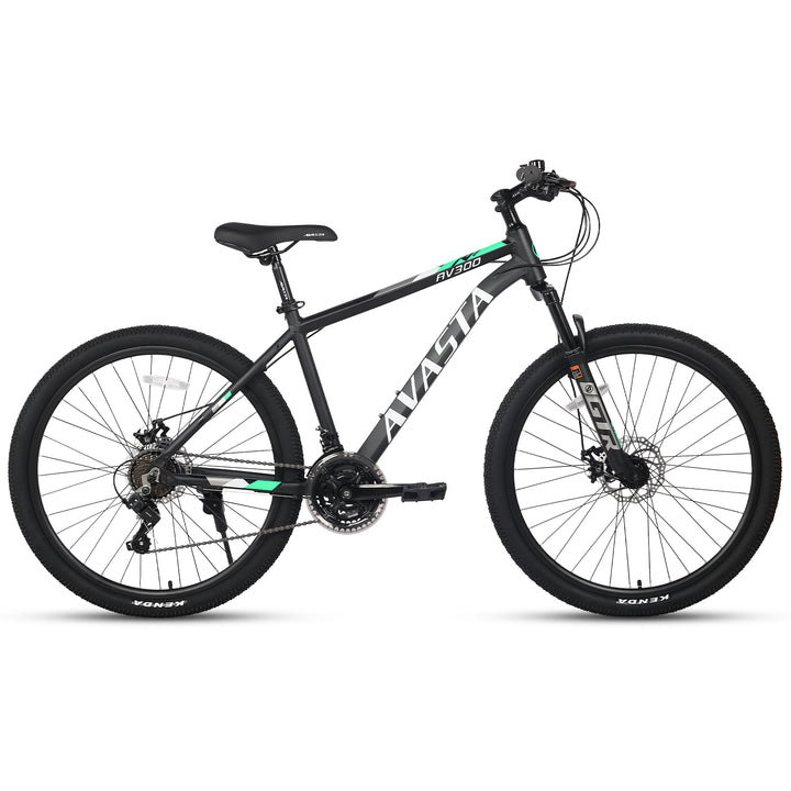 21-Speed Mountain Bike-AV300 Black