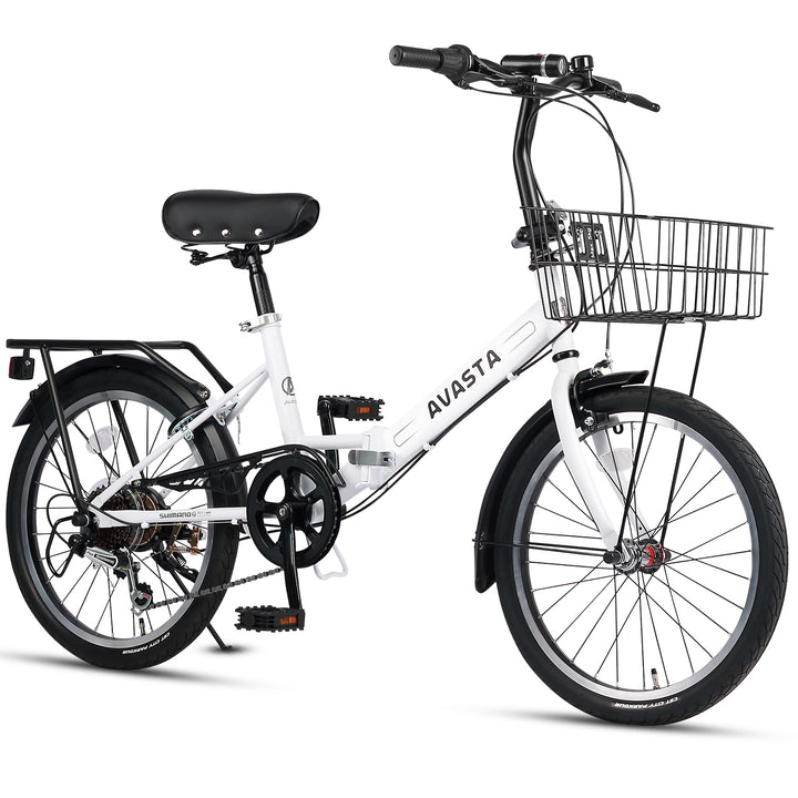AVASTA Quartet 20"-24" Inch Folding Bike with 7-Speed