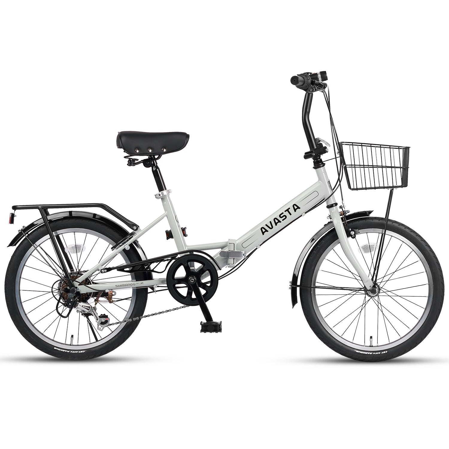 AVASTA Kids 7-Speed Folding Bike-Quartet – AVASTA BIKES