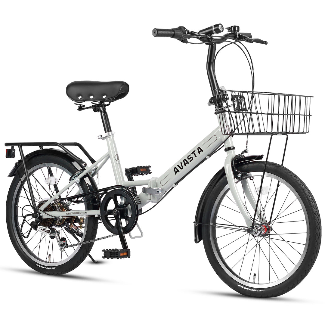 AVASTA Quartet 20"-24" Inch Folding Bike with 7-Speed