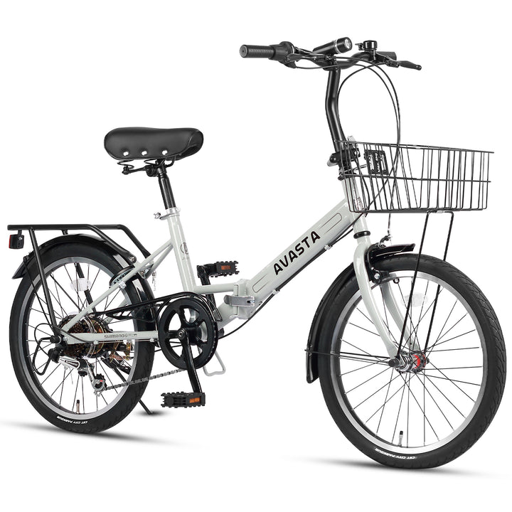 AVASTA Quartet 20"-24" Inch Folding Bike with 7-Speed