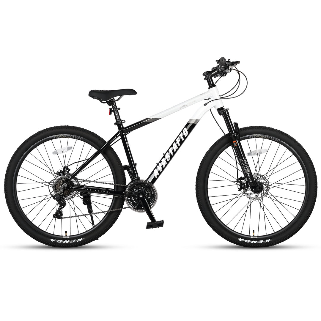 26“/27.5” Aluminum Alloy frame Mountain Bike White color