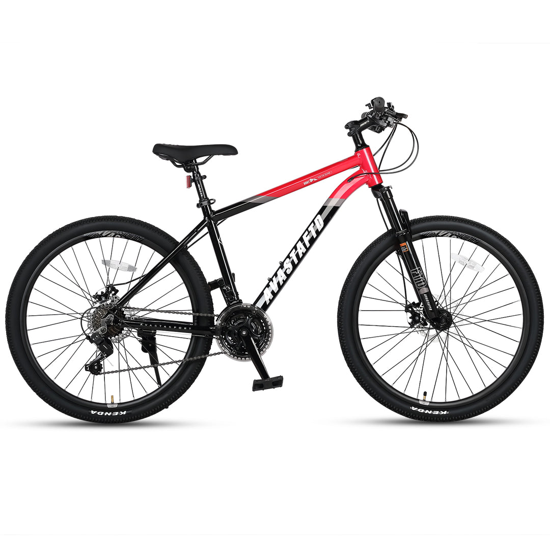 26“/27.5” Aluminum Alloy frame Mountain Bike Red color