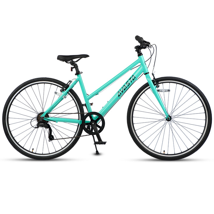 700C  Hybrid Bike with 7 Speed for Women-Populus