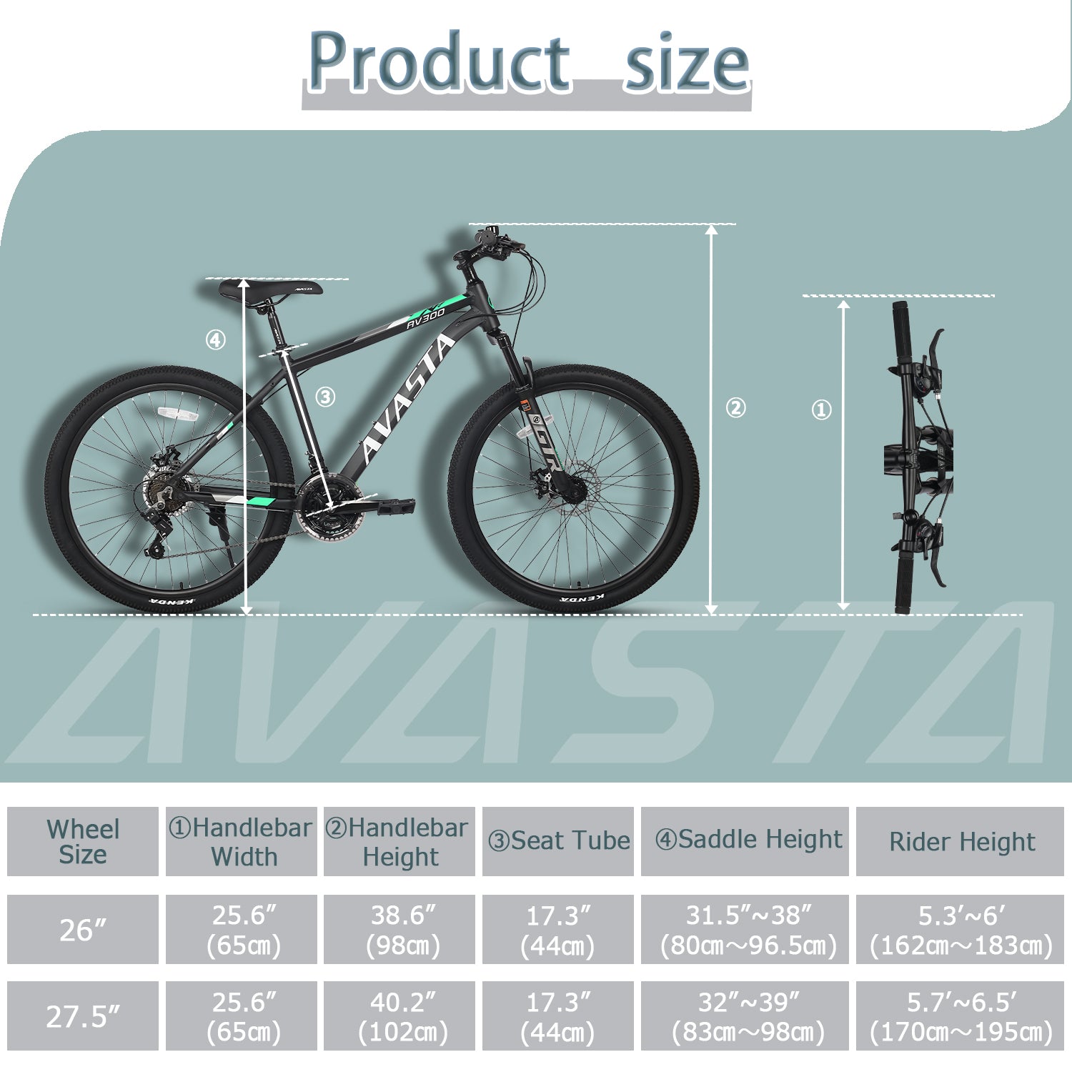 AVASTA 21-Speed Mountain Bike-AV300 – AVASTA BIKES