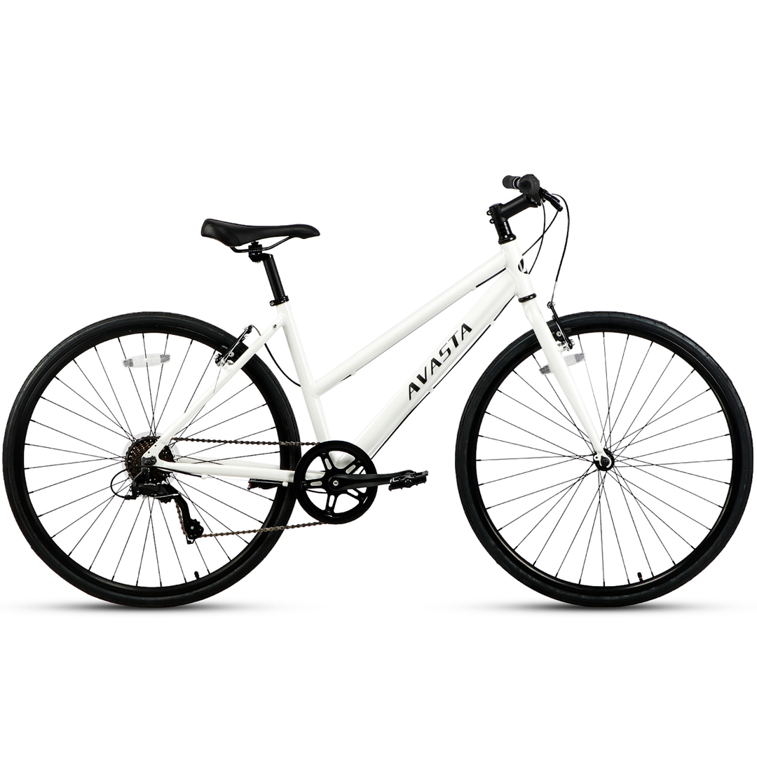 700C  Hybrid Bike with 7 Speed for Women-Populus
